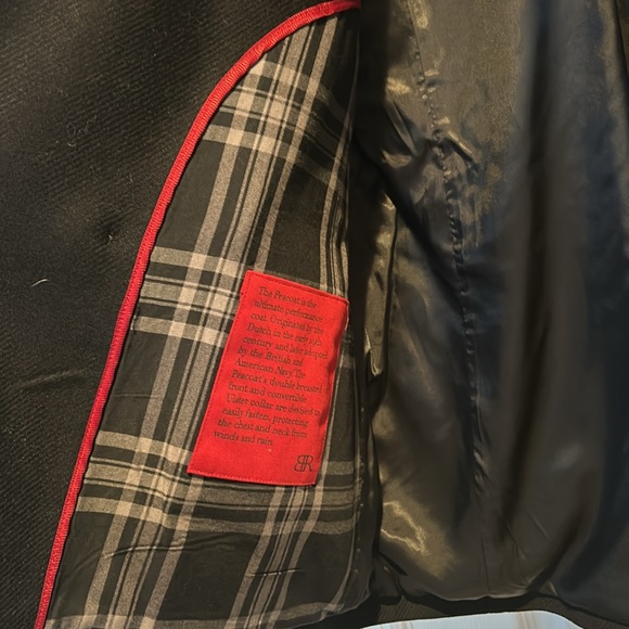 NWT men’s Banana Republic Peacoat - Picture 3 of 4